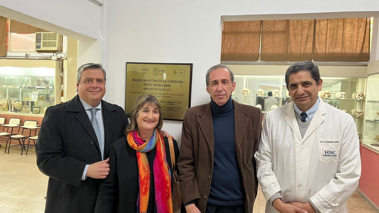 Inauguración de la ＂Ampliación Alas C y D＂ del Museo Anatómico de Córdoba ＂Prof. Pedro Ara＂