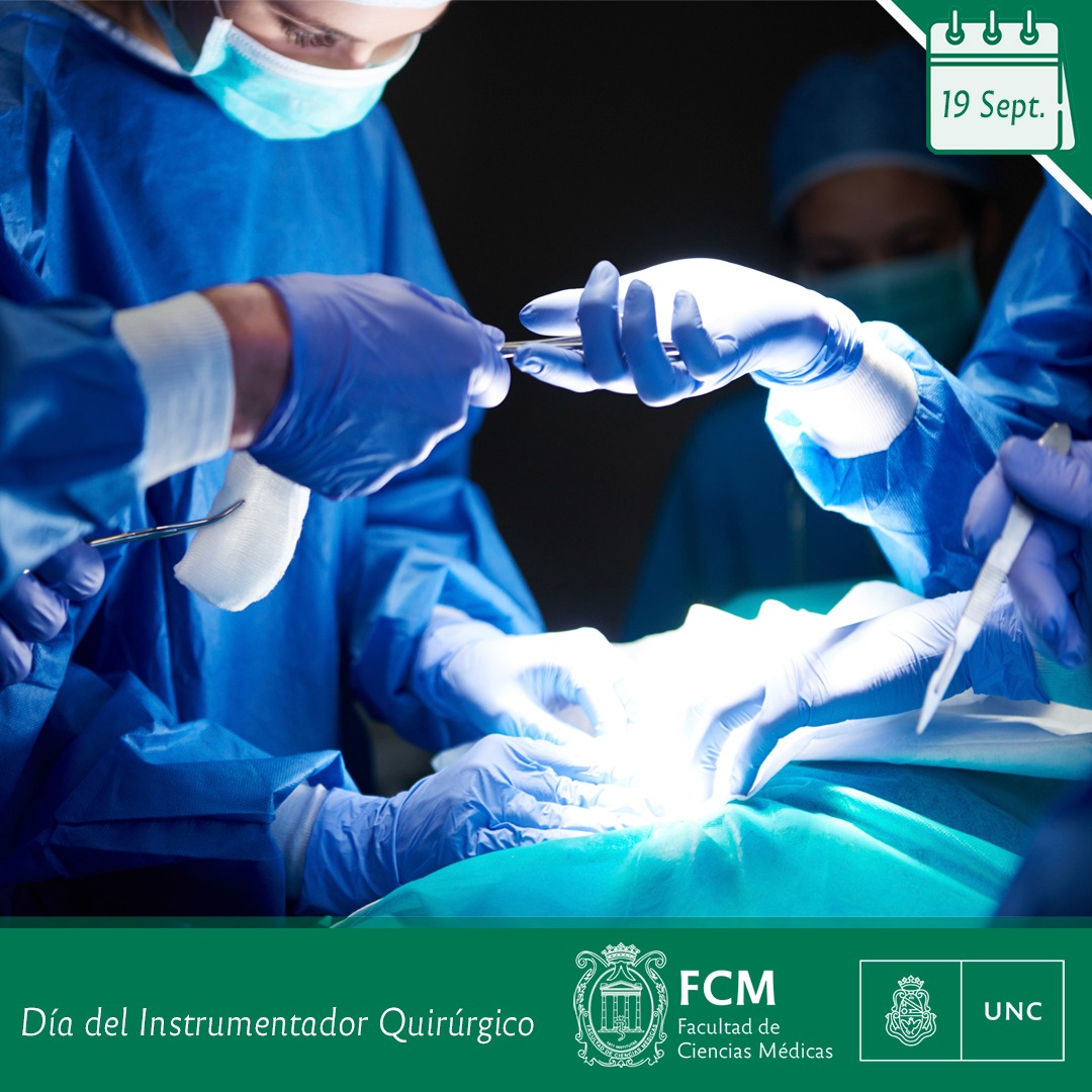 19 de septiembre: “Día del Instrumentador Quirúrgico” – Facultad de  Ciencias Médicas
