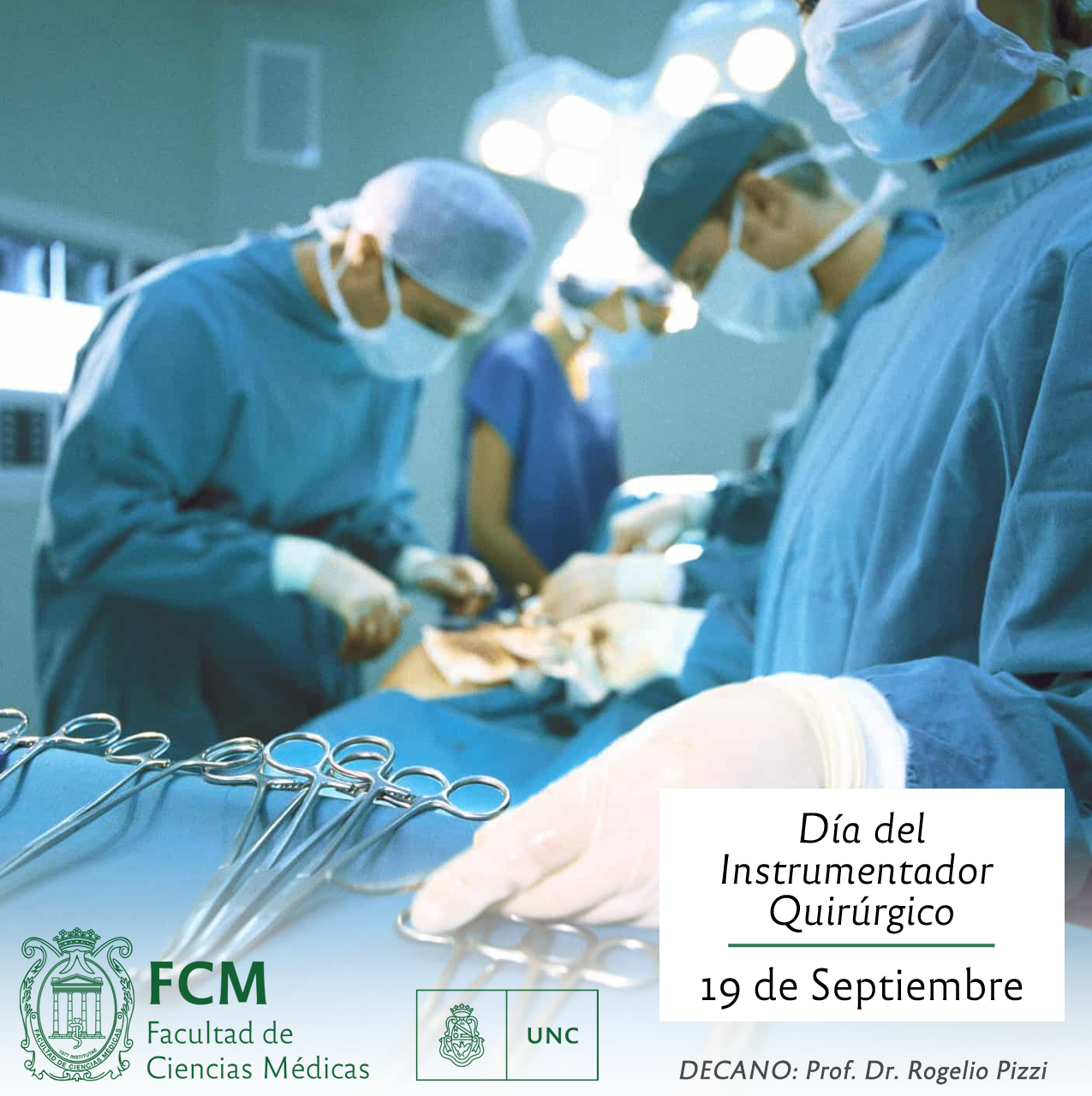 19 de Septiembre: “Día del Instrumentador/a Quirúrgico/a” – Facultad de  Ciencias Médicas