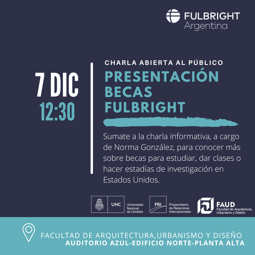 Charla Abierta Presentación Becas Fulbright Facultad De Ciencias Médicas