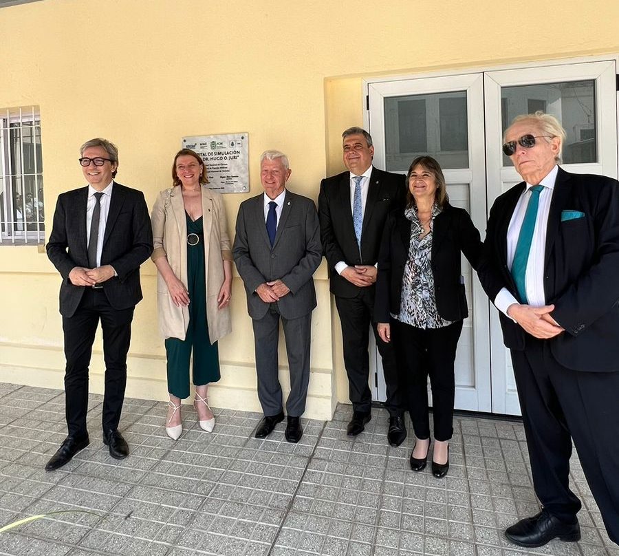 Rogelio Pizzi inauguró el Hospital de Simulación de la Facultad de Ciencias Médicas