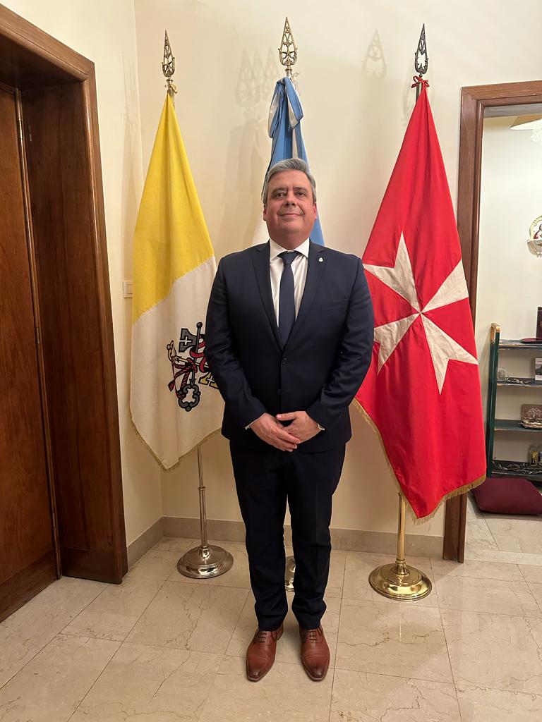 Rogelio Pizzi disertó en la Embajada Argentina ante la Santa Sede y la Soberana Orden de Malta