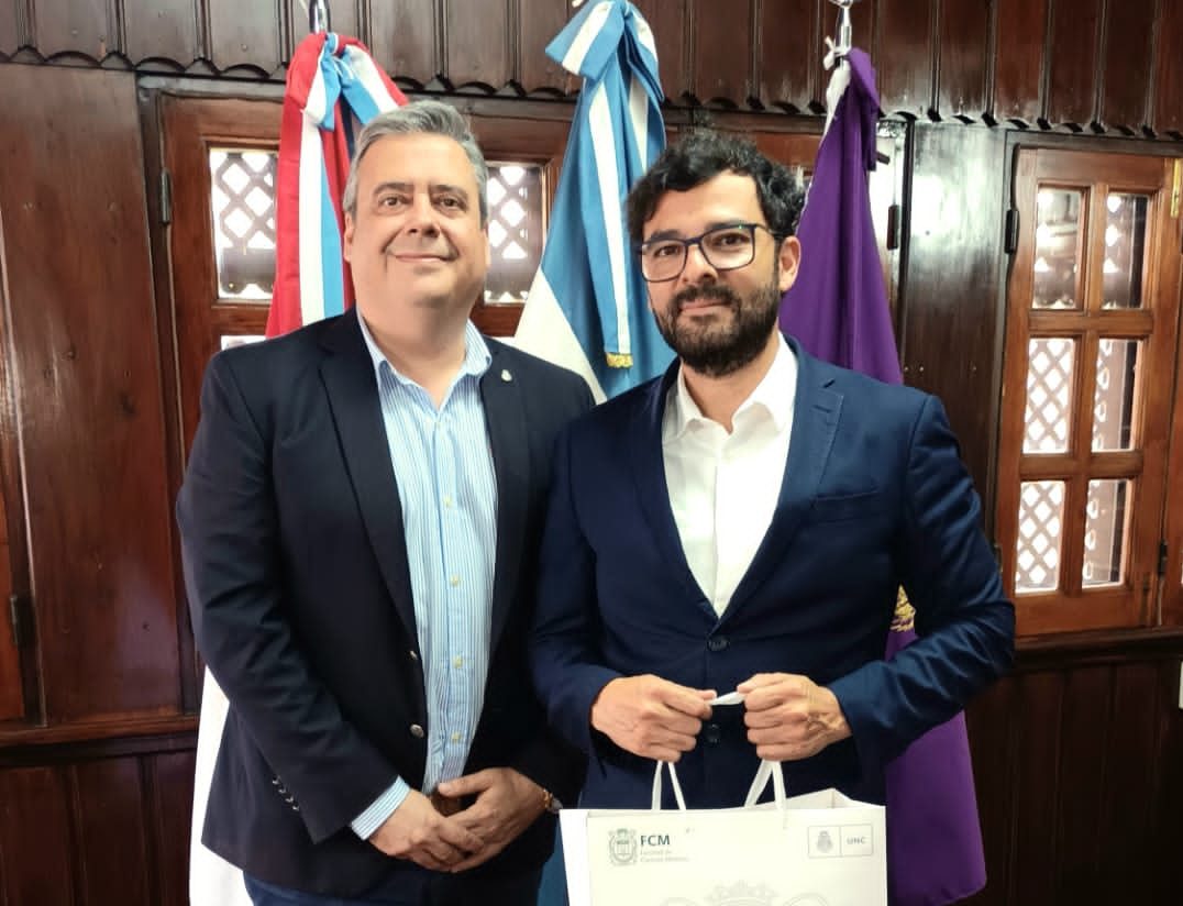 El Decano se reunió con Gustavo Pedrocca, Concejal de la Ciudad de Córdoba