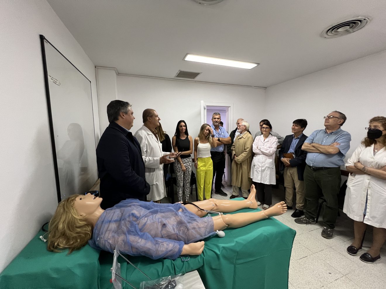 El Decano de FCM visitó la UNAPA del Hospital Córdoba